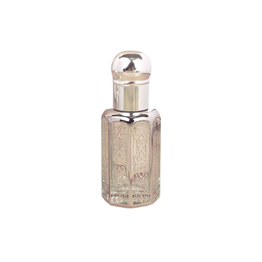 NinthAvenue Basics Vintage Perfume Dropper Bottles Portable Empty Refillable Perfume Bottle Travel Essential Oils Bottles for Perfume Essential Oil Liquids(6ml,silver), AMXE10D45ZUS