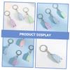 Anneome Professional Nail Clippers Keychain Foldable Fingernail Clipper Cute Nail Cliers for Women Men Manicure Tools Household view 2