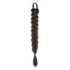 16 Inch Long Braided Ponytail Extension with Hair Tie, Natural Soft Synthetic Hair Piece for Women Daily Wear(Brown&Black) view 1
