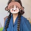 16 Inch Long Braided Ponytail Extension with Hair Tie, Natural Soft Synthetic Hair Piece for Women Daily Wear(Brown&Black) view 4