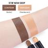 evpct 2in1 Face Shaping & Contouring Stick Cream Contour Concealer Bronzer Stick Makeup Kit for Beginner Face Highlighter Makeup Stick contorno maquillaje de maquillaje profesional,NEW Deep view 4