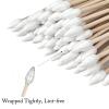 6 inches 200PCS Dual- Ends Pointed Cotton swabs, 2.83inches 1000 PCS Cotton swabs for Makeup, Personal Care view 4