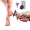 Electric Callus Remover for Feet Adjustable Speed, Powerful Foot Scrubber Electric Foot Callus Remover Heel File with 60PCS Sanding Discs Pedicure Tools for Feet Dead Skin Foot Grinder, Pink view 1