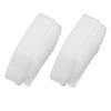 8 Pcs Brush Therapressure Brush Sensory Socks for Kids Wilbarger Brush Sensory Brush for Sensory Defensiveness Brush Sensory Baby White Child Vest Sponge Take a Bath view 2