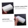 8 Pcs Brush Therapressure Brush Sensory Socks for Kids Wilbarger Brush Sensory Brush for Sensory Defensiveness Brush Sensory Baby White Child Vest Sponge Take a Bath view 3