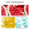 2 Pcs Watermelon Niacinamide Moisturize Serum, Hydrating Lightweight Glow Face Priming Liquid Highlighter view 4