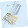 30pcs Bridal Headpiece Hair Teasing Comb Plastic Plastic Hair Side Comb Plastic Comb Hairpin French Comb Bow Inserted Comb Alloy Inserted Comb Alloy Side Combs Hair Comb Veil view 3