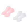 BDROX 3 Pair Silicone Moisturizing Socks for Dry Cracked Feet Women, Foot Spa Pedicure Silicone Socks for Repairing (One Size,2 Pair D) view 1