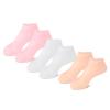 3 pair Silicone Moisturizing Socks for Dry Cracked Feet Women, Foot Spa Pedicure Silicone Socks for Repairing (One size,3 Pair A) view 1