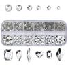 Nail Gems Multi Shapes Nail Rhinestones Nail Nail Art Crystals Nail Gems Stones DIY Nail Art-Decor Nail Rhinestones Flatback Nail Art Multi Shapes Nail For Diy Craft view 1