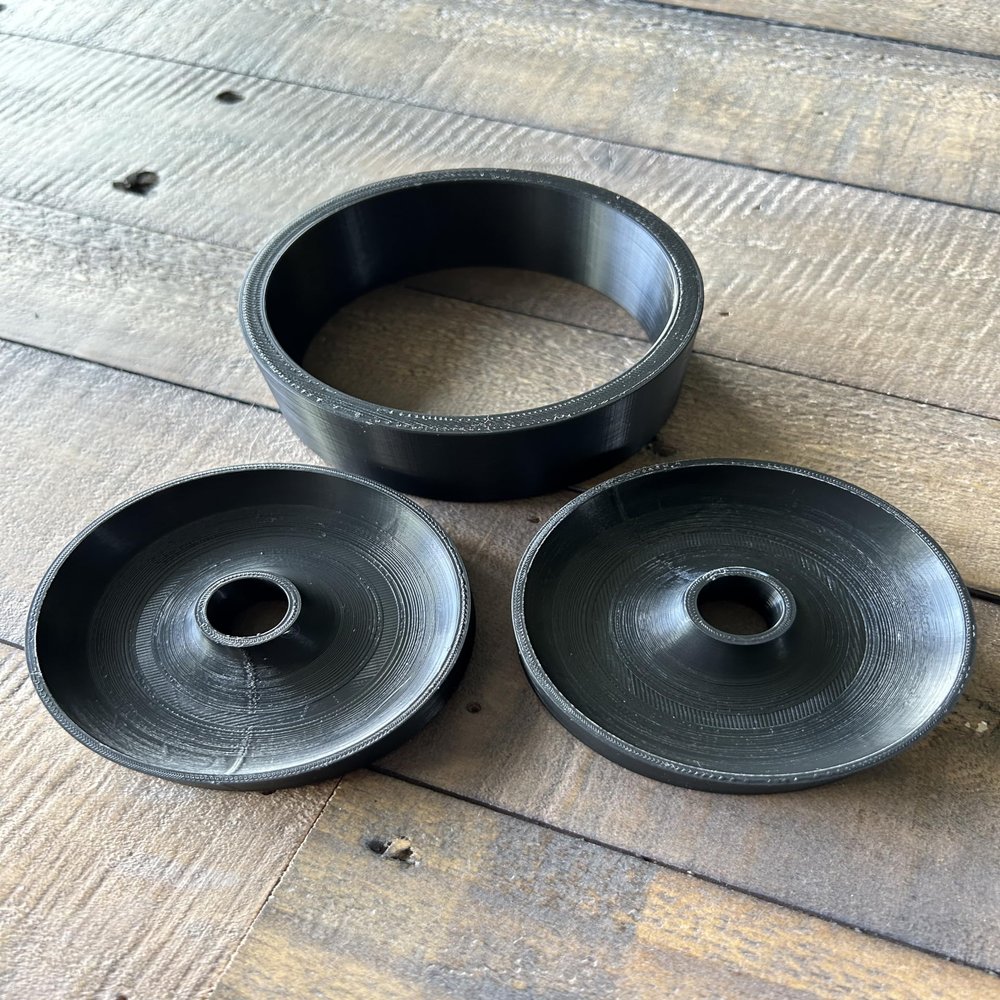 Donut Bath Bomb Mold - Three Piece - Large