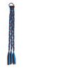 20 Inch Long Straight Synthetic Hair Extension Braided Fishtail Fishbone Drawstring Ponytailtail Hair Ombre Blonde For White Women Color 30 L 35g view 1