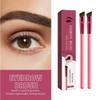 Eyebrow Pen 4d, Home Eyebrow Care Kit 4d Laminated, 4d Hair Stroke Brow Stamp Brush, 4d Ultra Thin Brow Groomer (Dark Brown+Taupe) view 2