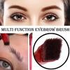 Eyebrow Pen 4d, Home Eyebrow Care Kit 4d Laminated, 4d Hair Stroke Brow Stamp Brush, 4d Ultra Thin Brow Groomer (Dark Brown+Taupe) view 4