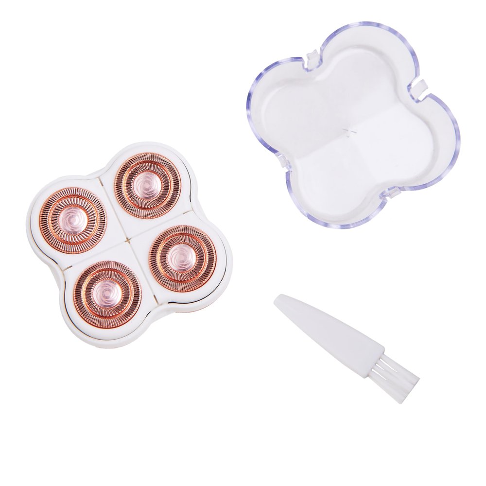 Legs Shaver Replacement Heads for Finishing Touch Flawless Women's Electric Leg Hair Remover Razor Blades Rose Gold