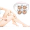 Legs Shaver Replacement Heads for Finishing Touch Flawless Women's Electric Leg Hair Remover Razor Blades Rose Gold view 4