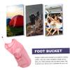 Beatifufu Bath Basin Portable Foot Soaking Bucket for Travel Camping and Home Use Space-saving Design for Durable and Versatile for Boys and Girls and Adults for Foot Soaks view 3