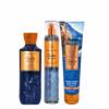 Bath & Body Works - SWEATER WEATHER - 3 Piece Bundle - Spray - Body Cream - Shower Gel - Full Size and Hello Gorgeous Gift Bag. view 2