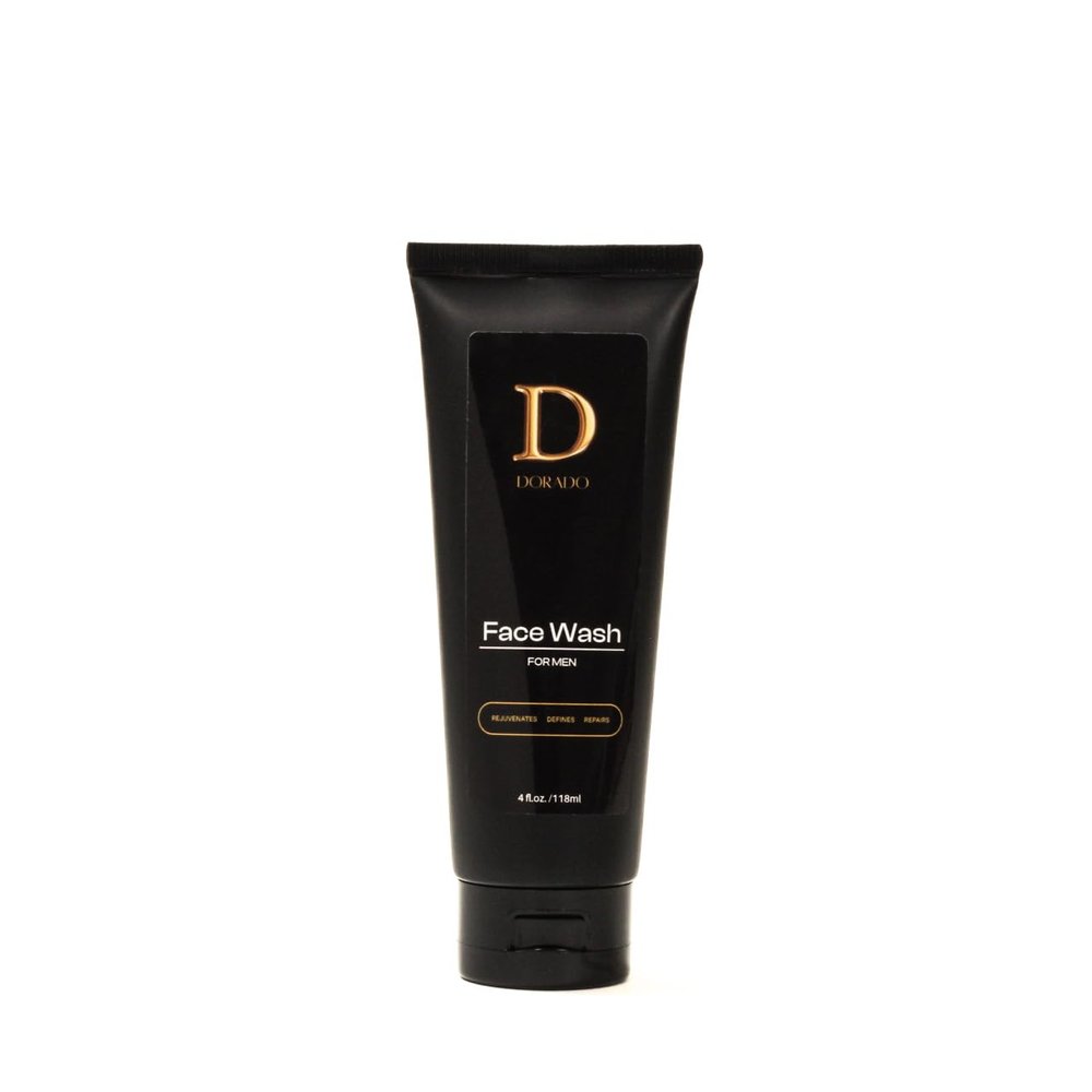 Dorado Charcoal Fash Wash - Brighten Skin Clarity - Tea Tree & Olive Oil - 4oz