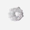 12 Pcs Shiny Mermaid Dance Cheer Organza Hair Scrunchies For Thick Hair School Performance/Sports/Party/Gymnastics Silky Scrunchie Ponytail Holder Wrist for Girls Cosplay Show (White) view 4