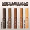 ETUDE Color My Brows Big Size, Brow Mascara, 3D Natural Coloring, Beeswax & Carnauba Wax, Moisturizing Brow Care, Eyebrow tint, Soft Gel Texture, Korean Makeup, Beauty, Natural Brown (0.304 Fl Oz) view 3