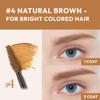 ETUDE Color My Brows Big Size, Brow Mascara, 3D Natural Coloring, Beeswax & Carnauba Wax, Moisturizing Brow Care, Eyebrow tint, Soft Gel Texture, Korean Makeup, Beauty, Natural Brown (0.304 Fl Oz) view 4
