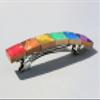 Sci-Fi Pride Wooden Tile Hair Barrette view 2