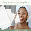 60 Disposable Face Towels - Ideal for Sensitive Skin, Makeup Removal, Soft, Thick, Biodegradable - Cruelty-Free view 3