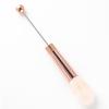 shamjina 5 Pieces Beaded Eyeshadow Brush Cosmetic Brushes DIY Synthetic Foundation Foundation Comfortable Premium Makeup Brush Kit for Adults Sister - Pink White view 2
