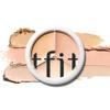 TFIT Multi-Use Pot Concealer - Triple Palette | High-Pigmented, Full Coverage & Crease-Proof | Korean Concealer for Dark Circles, Redness & Blemishes (03 Cool, 0.52 Oz) view 1