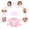 CONBELLA Boundle of Cold Face eye masks Ice Face Mask Hot Cold Compress for dark circles and Ankle/Sport Foot Ice Therapy Wrap,Hot Cold Ice Gel Pack with Adjustable Brace for Sprained Ankles view 3