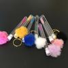 7pcs Keychain Eyelash Brush Tube Eyelash Extension Brushes Spoolies Mascara Wand Brush Tube Lash Wash Brush For Eyelash Extensions view 3