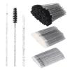 300 Pcs Spoolies Mascara Wands Lip Brushes Micro Swabs Applicator, Disposable Eyelash Brushes Lipstick Tester Makeup Applicator Tool Black view 1