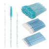 300 Pcs Spoolies Mascara Wands Lip Brushes Micro Swabs Applicator, Disposable Eyelash Brushes Lipstick Tester Makeup Applicator Tool Blue view 1