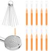 10pcs Shower Head Cleaning Brush, with 10pcs Cleaning Picks Small Hole Cleaner Tool Anti-Clogging Mini Crevice Shower Head Bristle for Nozzle Gap Household Bathroom view 1
