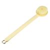 VOCOSTE Back Scrubber, Bath Brush, Shower Brush, Long Handle Bath Brush for Bath Shower, 14.57"x2.95"x1.26", Beige view 1