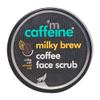 mCaffeine Milky Brew Coffee Face Scrub - Cleanser for Glowing Skin - Removes Tan and Blackheads - Almond Milk - All Skin Types - 2.6 oz view 1