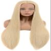 KarFri Wigs Long Wave Wig European and lace Front Wig Half Crochet caps Long Straight Hair Wig Synthetic Curly Hair Wig Party Role Playing view 1