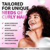 SUNATORIA Curly Hair Mask - Deep Conditioner for Curly Hair - Natural Argan & Keratin Hair Treatment Mask - 8.5 Fl Oz - Repair, Hydrate, Moisturize Dry, Damaged, Wavy & Frizzy Hair view 2