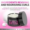 SUNATORIA Curly Hair Mask - Deep Conditioner for Curly Hair - Natural Argan & Keratin Hair Treatment Mask - 8.5 Fl Oz - Repair, Hydrate, Moisturize Dry, Damaged, Wavy & Frizzy Hair view 3