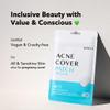 AVARELLE Full Coverage Combo (Nose Ver.) Pimple Patches | Hydrocolloid Acne Patches for Blemishes and Zit for Face, Vegan, Cruelty Free view 3