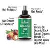 Batana Oil for Hair Growth Spray - Raw Batana from Honduras. Vegan Leave In Conditioner For Women, Men. Strengthens & Hydrates Thinning, Dry Hair for a Healthier-Looking Scalp view 2