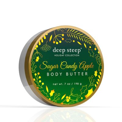 Deep Steep Holiday Body Butter, 7oz (Sugar Candy Apple)