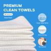 GEN'C BAUTY Premium Disposable Clean Towel 60pcs | Biodegradable Fabric | Ultra Soft & Absorbent | EF Textured | Makeup Removing Towel (Pack of 2) view 2
