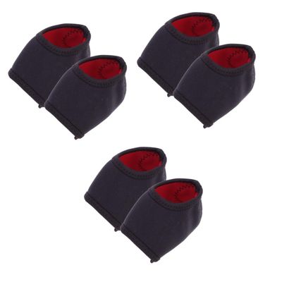 FRCOLOR 3pcs Moisturizing Heel Socks for Dry Comfortable Sleeves for Men Women Softening Support for Healthy Heels for Walking Jogging Daily Use