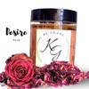 KG Body scrub, all-natural, handcrafted, Desire, Rose sugar scrub, 10oz, exfoliate, moisturize, and hydrate skin, hyperpigmentation view 1
