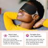 Glitch Self Heating Eye Mask - Steam Eye Mask for Dry Eyes, Soothing Relief, Stress Reduction - Disposable Warm Eye Compress Moist Heat view 4