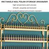 3 PCS Nail Polish Holder Paint Organizer, Wall Mounted Essential Oil Bottle Collection Display Rack Organizer, Essential Oil Perfume Storage Rack 5 Tier Shelf, Makeup Bottles Holder Cosmetic Cases view 3
