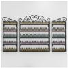 3 PCS Nail Polish Holder Paint Organizer, Wall Mounted Essential Oil Bottle Collection Display Rack Organizer, Essential Oil Perfume Storage Rack 5 Tier Shelf, Makeup Bottles Holder Cosmetic Cases view 1