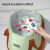 25L Collapsible Bucket Foot Bath Basin Multifunctional Portable Foot Bath Tub Bag with Handles,Travel Outdoor Camping Portable Foot Soaking Spa Bucket (Green) view 4